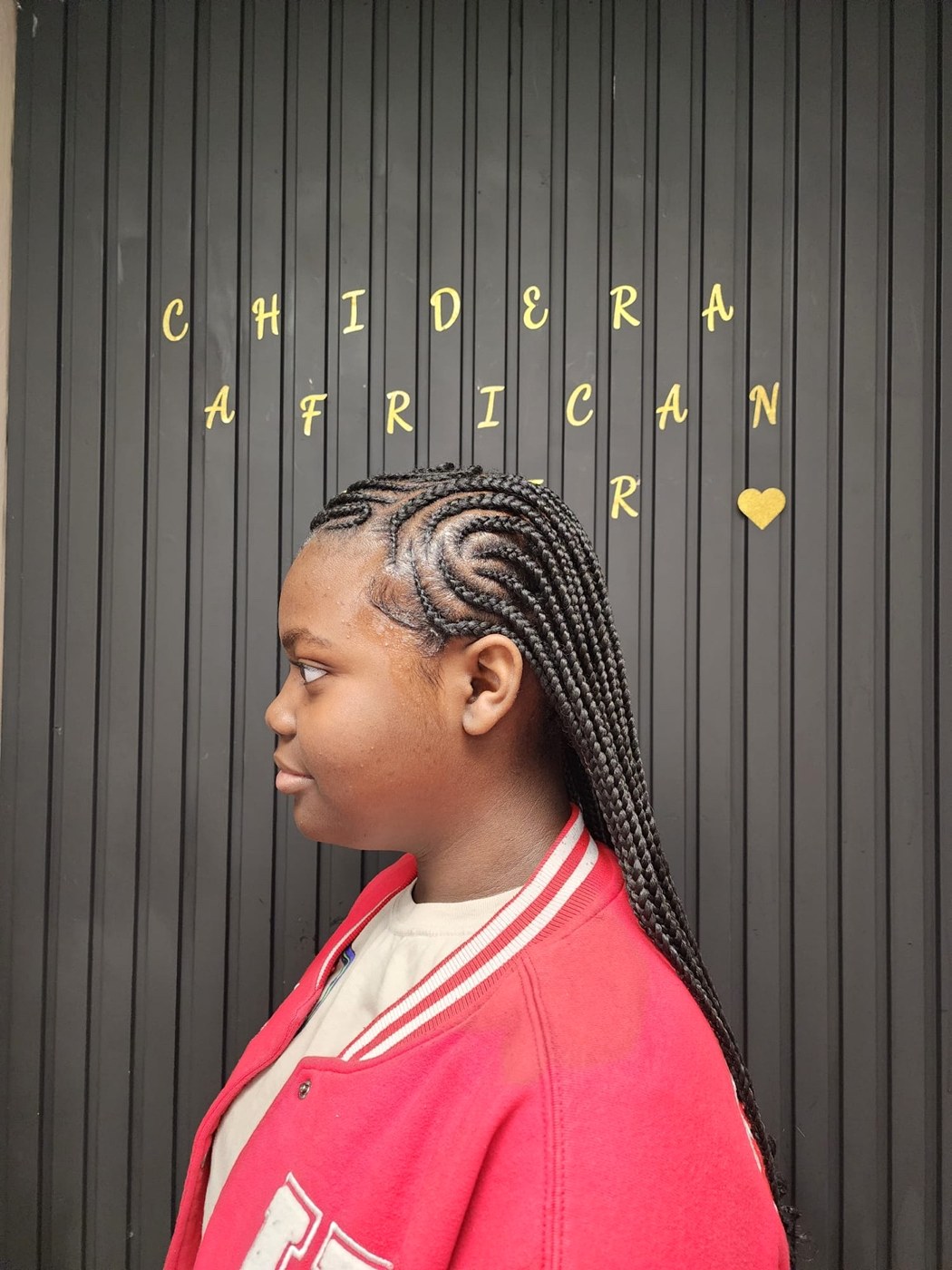 Braided hairstyle